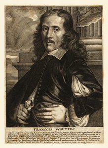 Portrait de Frans Wouters, peintre baroque flamand, peintre de cabinet et artiste de cour de l