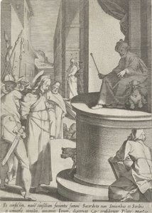 Christ devant Pilate - Pieter de Jode (I)