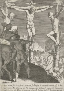 Crucifixion du Christ - Pieter de Jode (I)
