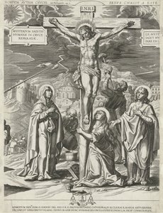 Crucifixion du Christ (partie centrale)