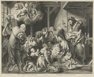 Adoration des bergers - Pieter de Jode (II)