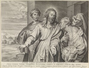 Christ guérit un paralytique