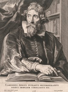 Clarissimus Erycius Puteanus Historiographus, Professeur royal, Conseiller, etc. - Pieter de Jode