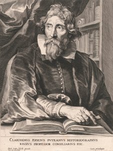 Clarissimus Erycius Puteanus Historiographus, Regius Professor Consiliarius Etc. - Pieter de Jode