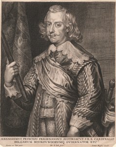 Serenissimus Princeps Ferdinandus Austriacus S.R.E. Cardinalis Belgarum Bourgundorumq Gubernator etc. - Pieter de Jode