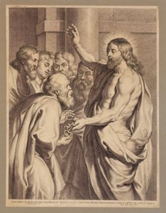 Le Christ remet les clés à Pierre - Pieter de Jode I
