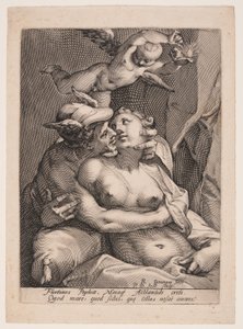Mercure, Vénus et Cupidon - Pieter de Jode I