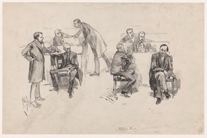 La Deuxième Chambre pendant le débat sur la révision constitutionnelle en 1887 - Pieter de Josselin