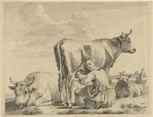 La Laitière - Pieter de Mare