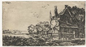 Maison aux trois cheminées - Pieter de With (attributed to)
