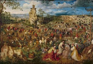 Christ portant la croix - Pieter Bruegel the Elder