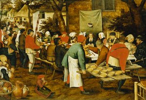 Un festin de mariage paysan - Pieter Brueghel the Younger