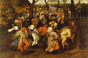 Danse de mariage paysanne, 1607 - Pieter Brueghel the Younger