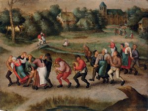 Les danseurs de Saint-Jean à Molenbeek, 1592 - Pieter Brueghel the Younger