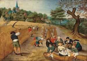 Été : Les Moissonneurs, 1623