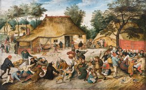 Le mariage paysan, vers 1600