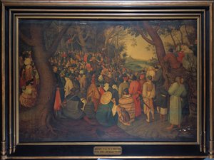 La Prédication de Saint Jean-Baptiste - Pieter Brueghel the Younger