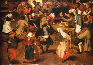 La Danse de Mariage - Pieter Brueghel the Younger