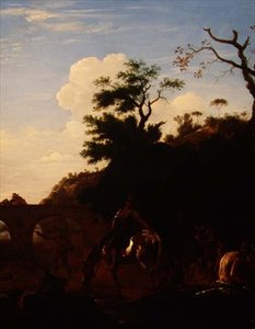 La Piscine, vers 1636 - Pieter van Laar