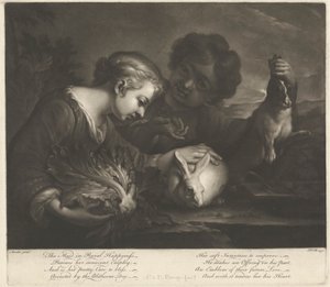 La servante dans le bonheur rural - Pieter van Bleeck