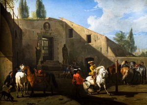 The Manège - Pieter van Bloemen