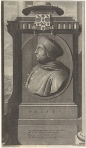 Portrait du cardinal Wolsey - Pieter van Gunst