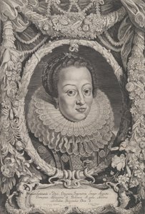 Éléonore, épouse de Ferdinand II, de la série Ferdinandus II et III Imperatorum Domu, vers 1625 - Pieter van Sompel