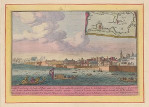 Vue sur Cadix - Pieter van den Berge