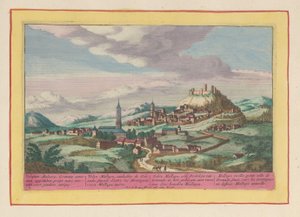 Vue sur la place Vélez-Málaga en Andalousie - Pieter van den Berge