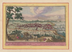 Vue de la ville de Barcelone - Pieter van den Berge