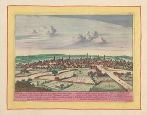 Vue de la ville de Valladolid - Pieter van den Berge