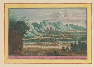 Paysage avec Escorial - Pieter van den Berge