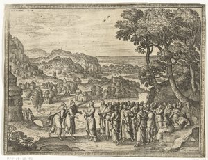 Le Christ répond aux disciples de Jean - Pieter van der Borcht (I)