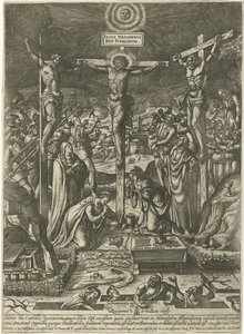 Crucifixion du Christ - Pieter van der Borcht (I)