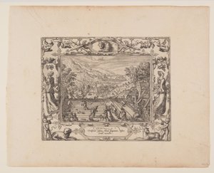 Avril, tiré des Douze Mois - Pieter van der Borcht