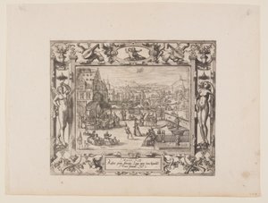Mai, tiré des Douze Mois - Pieter van der Borcht