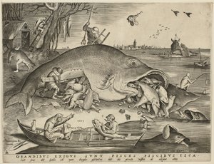 Les gros poissons mangent les petits poissons - Pieter van der Heyden