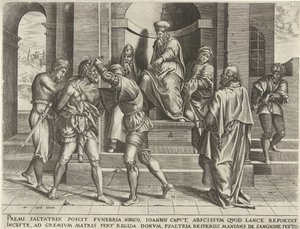 Arrestation de Jean le Baptiste - Pieter van der Heyden