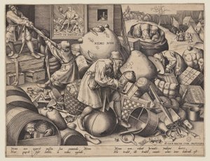"Nemo Non" (Chaque homme cherche son propre profit) - Pieter van der Heyden
