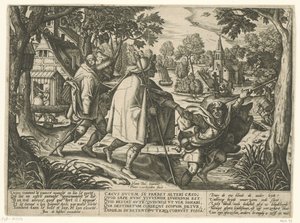 Parabole des deux aveugles - Pieter van der Heyden