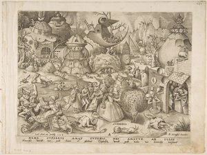 Orgueil Superbia des Sept Péchés Capitaux, 1558