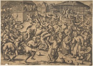 La Fête des fous - Pieter van der Heyden