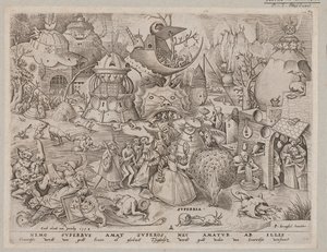 Les sept vices - Pieter van der Heyden