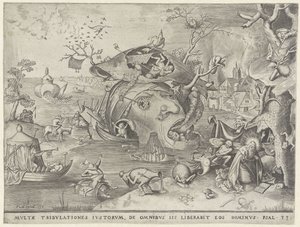 Tentations de Saint Antoine - Pieter van der Heyden