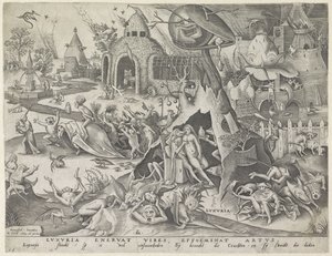 Luxure (Les sept péchés capitaux) - Pieter van der Heyden