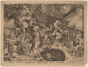 Saint Jacques et le magicien Hermogène