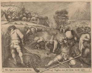 Été - Pieter van der Heyden after Pieter Bruegel the Elder