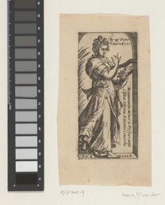 Personnification féminine de la vertu (?) - Pieter van der Keere