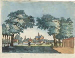 Vue de Haarlem depuis Overveen - Pieter van der Meulen