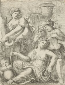 Cérès, Bacchus et Vénus - Pieter van der Plas (II)